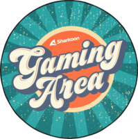 Sharkoon SFM11 Gaming Area mintás Gamer Szőnyeg Ø 120cm