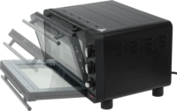 Adler AD 6029 kompakt Elektromos mini sütő 14L 1200 Watt - Fekete