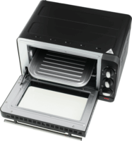 Adler AD 6029 kompakt Elektromos mini sütő 14L 1200 Watt - Fekete