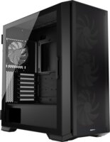 Modecom Horizon Flow ARGB Midi Torony Számítógépház + 3db 140mm / 1db 120mm ventilátor - Fekete