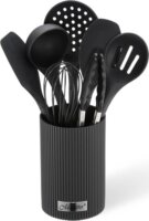 Maestro MR-1542-BLACK Konyhai eszköz készlet tartóval (8 részes) - Fekete