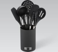 Maestro MR-1542-BLACK Konyhai eszköz készlet tartóval (8 részes) - Fekete