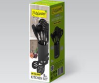 Maestro MR-1542-BLACK Konyhai eszköz készlet tartóval (8 részes) - Fekete