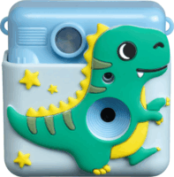 Denver KPC-1363 Hőnyomtatós Gyerek Digitális fényképezőgép 20MP / FullHD - Kék dínó mintás