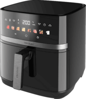 Cecotec Cecofry&Grill Duoheat 8000 AirFryer Forrólevegős sütő 8L 2200 Watt - Fekete