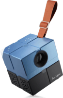 Aopen QH12a FullHD 135 Lumen Projektor - Fekete / Kék