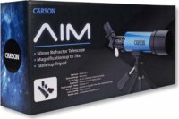 Carson MTEL-50 Aim 50mm Refraktor teleszkóp kezdőknek - Kék / Fekete