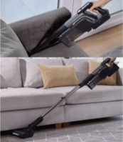 Hisense HVC646630A Porzsák nélküli Akkus Álló / Kézi porszívó 120W - Fekete