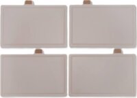 Maestro MR-1412-BEIGE Kés- és Vágódeszka készlet tartóval 10 darabos - Bézs