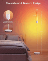 Govee GOVH6078 RGBICWW Okos Fáklya Állólámpa Hang + Wifi + Bluetooth vezérlésel