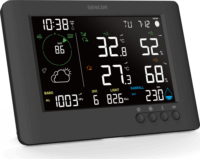 Sencor SWS 10500 WIFI Meteorológiai állomás - Fekete