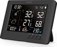 Sencor SWS 10500 WIFI Meteorológiai állomás - Fekete