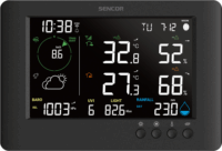 Sencor SWS 10500 WIFI Meteorológiai állomás - Fekete