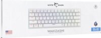 White Shark Wakizashi-2 Mechanikus Blue Switch Vezetékes Gamer Billentyűzet ENG - Fehér