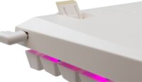 White Shark Wakizashi-2 Mechanikus Blue Switch Vezetékes Gamer Billentyűzet ENG - Fehér
