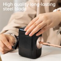 Deli Music Zenélő asztali hegyezőgép - Fehér / Fekete / Rózsaszín