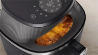 Philips NA322/00 Ovi Mini AirFryer Forrólevegős sütő 4,2L 1400 Watt - Fekete / Arany