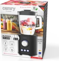 Adler Camry CR 4088 Elektromos Turmixgép 1,5L / 1800 Watt + 0,3L Aprító - Fekete