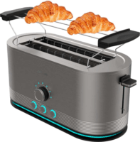Cecotec Shine&Toast Extra Double 2 szeletes Kenyérpirító 1400W - Inox