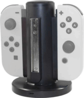 ready2gaming 4in1 LED töltőállomás Nintendo Switch 2 kontrollerhez - Fekete
