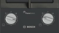 Bosch PRB3A6I40 Beépíthető 2 zónás Gáz Főzőlap - Fekete