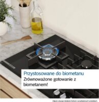 Bosch PPM9A6I40 Beépíthető 5 zónás Gáz Főzőlap - Fekete
