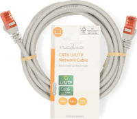 Nedis CCGL85230GY30 U/UTP Cat6 RJ45 Patch kábel 3m - Szürke