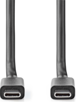 Nedis CCGL64020BK10 USB-C apa - USB-C apa 3.2 Adat és töltő Kábel 1m - Fekete