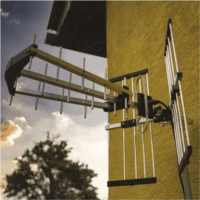 Emos J0906 PROFI EM-P117 Kültéri DVB-T2 LTE / 4G / 5G TV Antenna - Ezüst