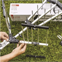 Emos J0906 PROFI EM-P117 Kültéri DVB-T2 LTE / 4G / 5G TV Antenna - Ezüst