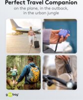 Goobay 76250 Powerbank integrált kábellel USB-C 5000mAh 20W - Fekete