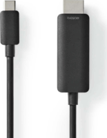 Nedis CCGL64655BK10 USB Type-C apa - HDMI apa Átalakító Adapter