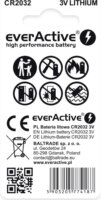 EverActive Lítium Gombelem CR2032 (2db/csomag)