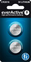 EverActive Lítium Gombelem CR2016 (2db/csomag)