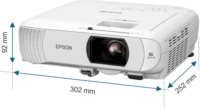 Epson EHTW840 FullHD 4000 Lumen Projektor - Fehér
