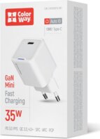 ColorWay 056PD USB-C Hálózati gyorstöltő 35W - Fehér