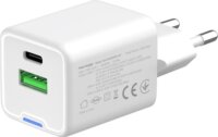 ColorWay 055PD USB-A / USB-C Hálózati gyorstöltő 35W - Fehér