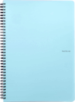 Oxybag Pastelini Blue 60 lapos A4 vonalas spirálfüzet - Kék