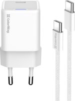 ColorWay 052PDC USB-C Hálózati töltő szett 25W - Fehér