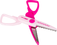 Deli 13,5 cm Tompa hegyű cikk-cakk olló - Többféle