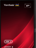 ViewSonic 27" VG2709U-2K 16:9 QHD IPS LED Ívelt Monitor - Fekete