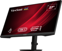 ViewSonic 27" VG2709U-2K 16:9 QHD IPS LED Ívelt Monitor - Fekete