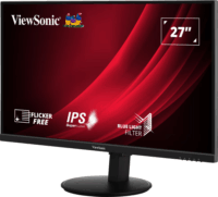 ViewSonic 27" VG2709U-2K 16:9 QHD IPS LED Ívelt Monitor - Fekete