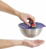 Charles Viancin Berries Szilikon fedő 20 cm - Kék szeder forma