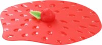 Charles Viancin Berries Szilikon fedő 23 cm - Piros eper forma