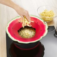 Charles Viancin Watermelon Szilikon túlcsordulásgátló főzőgyűrű 30 cm - Piros dinnye forma