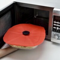 Charles Viancin Poppy Szilikon fedő 42x31,5 cm - Piros pipacs forma