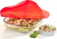 Charles Viancin Poppy Szilikon fedő 42x31,5 cm - Piros pipacs forma