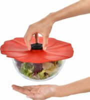 Charles Viancin Poppy Szilikon fedő 20 cm - Piros pipacs forma