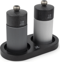 Peugeot Linea Bambusz Só / Borsörlő tálca Ø 65 mm őrlőkhöz - Matt fekete